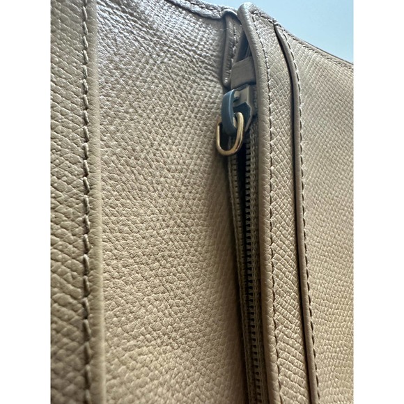 Chanel Wallet Purse Bifold Coco Button Beige - Picture 12 of 16